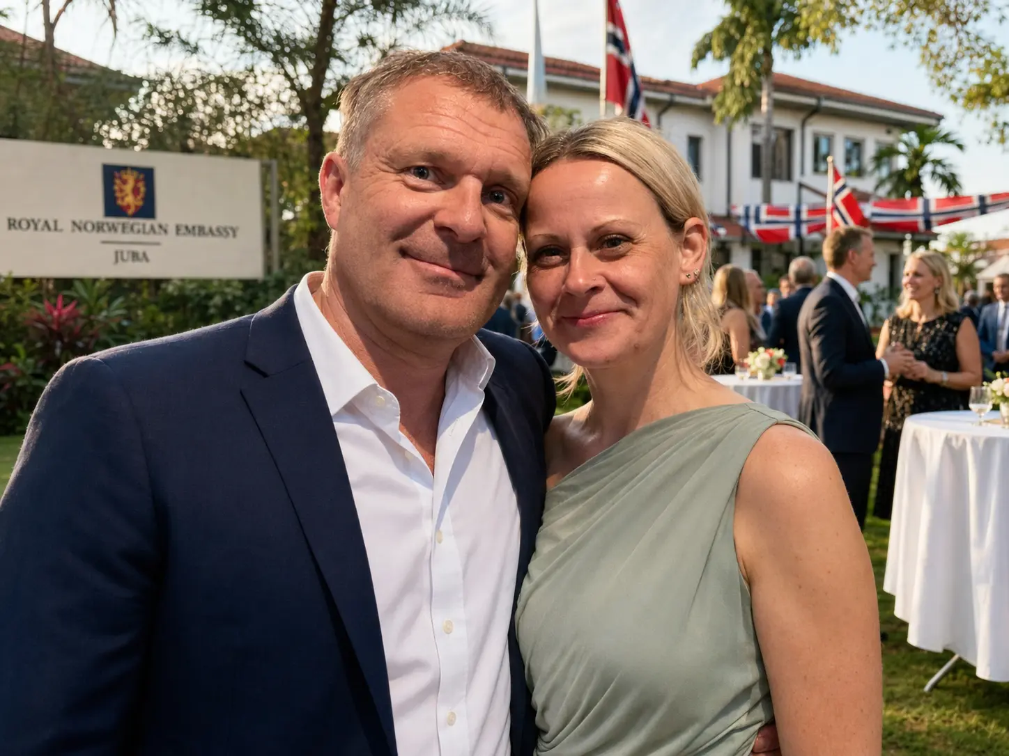 Mika and Malin together in Juba